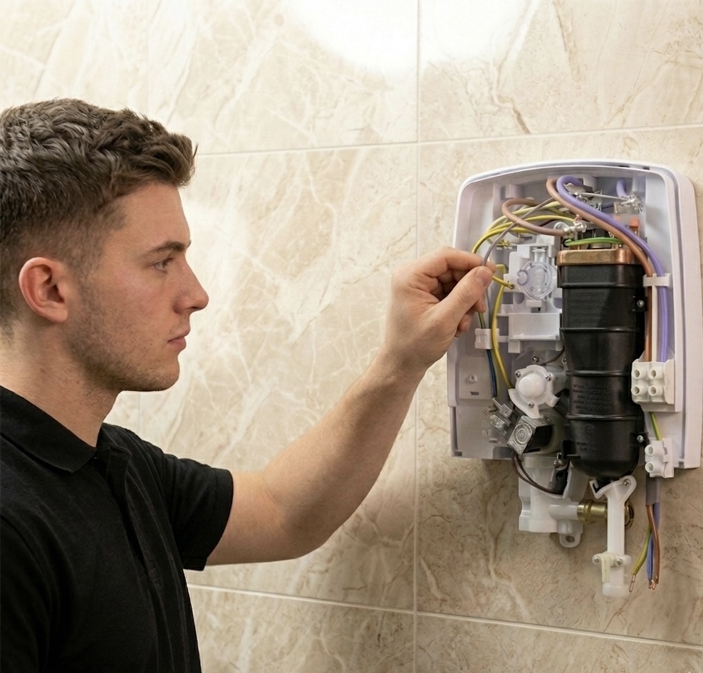 Electric Shower Installation in St Neots